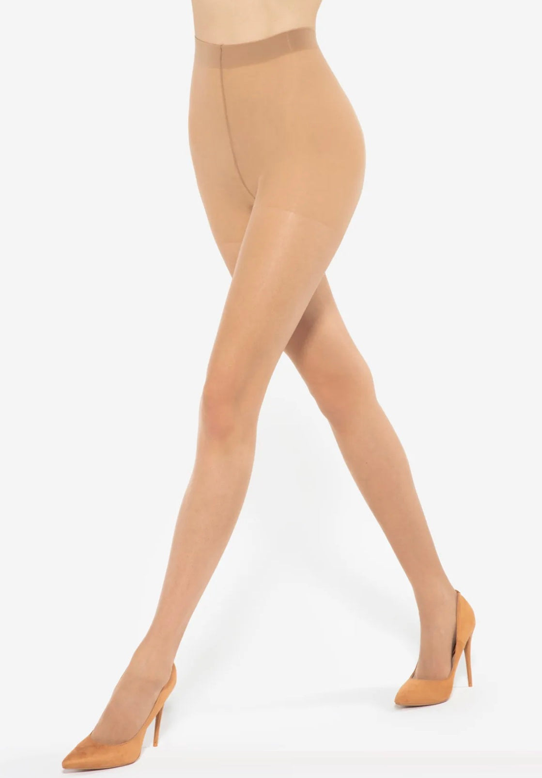 Collants Gatta Laura 15 DEN aspect légèrement brillant - pour les peaux légèrement et moyennement bronzées