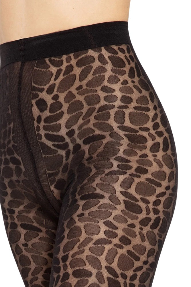 Leoparden Strumpfhose Gatta Modern 40 DEN