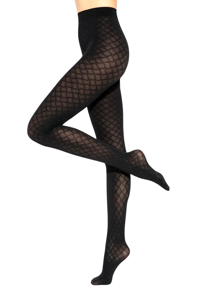 Black Patterned Tights Gatta Loretta 149